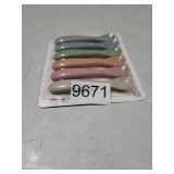 Eascrozn 6 Pack Silicone Baby Spoons, Baby Spoons Self Feeding 6 Months+, BPA Free, Soft Tip Baby Utensils Feeding Spoon, Baby Led Weaning Supplies, Dishwasher and Boil Safe