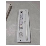 Stylus Pen for iPad 6th-11th Generation-2X Fast Charge Active Pencil Compatible with 2018-2025 Apple iPad Pro 11\"/12.9\"/M4, iPad Air 3/4/5/M2/M3,iPad mini 5/6 Gen-White