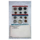 1972 US Mint Uncirculated Coin Set