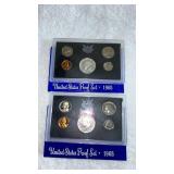 2 1968 United States Proof Sets
