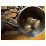 SMALL COLLECTIIBLES, CAST IRON, TRIVET, MISC...............DR