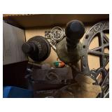 SMALL COLLECTIIBLES, CAST IRON, TRIVET, MISC...............DR