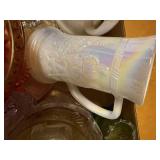 VINEGAR CRUETS/ MISC GLASSWARE...................................DR