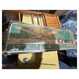 NEW 52" CELINING FAN/ WOOD FOLDING CHAIR..................GAR