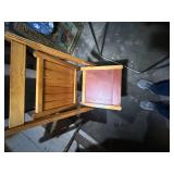 NEW 52" CELINING FAN/ WOOD FOLDING CHAIR..................GAR