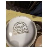 KEROSENE LAMPS/WOOD BOWLS, DRIPOLATOR COFFEE POT