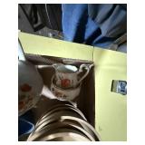 KEROSENE LAMPS/WOOD BOWLS, DRIPOLATOR COFFEE POT