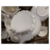 HANDMADE VINTAGE DISHES/ GLASSES AND MISC