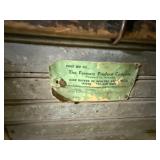 Wood antique box, fruit baskets - GAR