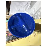 Vintage picnic basket & picnic supplies -- GAR