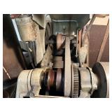 Logan lathe, self-feeding, 6" jaw chuck/4" jaw chuck, 12" x 24" bed