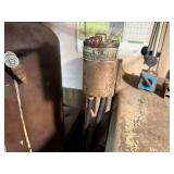 Logan lathe, self-feeding, 6" jaw chuck/4" jaw chuck, 12" x 24" bed