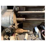 Logan lathe, self-feeding, 6" jaw chuck/4" jaw chuck, 12" x 24" bed