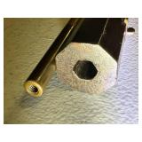 ANTIQUE KENTUCKY LONG PERCUSSION RIFLE W/ FIXED SIGHTS