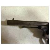 ENGRAVED DOUBLE ACTION PIN FIRE REVOLVER