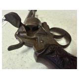 ENGRAVED DOUBLE ACTION PIN FIRE REVOLVER