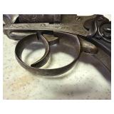 ENGRAVED DOUBLE ACTION PIN FIRE REVOLVER