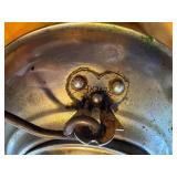 2 OLD TEA POTS, 1 REVERE