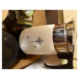 BOX OF MISC, TOASTER, OLD COFFEE POT, BLENDER,  MINI COFFEE POT.........................KTCH