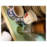 CONTENTS OF CABINETS/PLATES, BOWLS, CUPS.....................KTCH