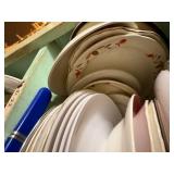CONTENTS OF CABINETS/PLATES, BOWLS, CUPS.....................KTCH