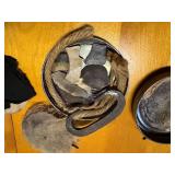 RENDEZVOUS COSTUME ITEMS, VINTAGE SUITCASE AND CONTENTS , MISC.........KCHN