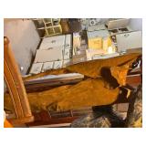 RENDEZVOUS COSTUME ITEMS, VINTAGE SUITCASE AND CONTENTS LEATHER PANTS, SHIRT, BAGS AND BELTS, LOTS OF MISCMISC.........KCHN