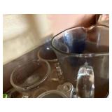 GLASS MEASURING CUPS, SPOONS, AND MISC.....................KTCN