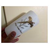 BOX OF MISC VINTAGE GLASSES/ ........................KTCH