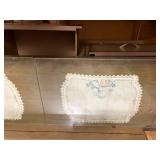 Full bed & dresser with mirror - glass top -- NBD