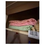 Closet full of blankets and afghan - NBD