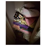 Closet full of blankets and afghan - NBD