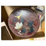 Box of vintage trinket boxes - marble -- NBD