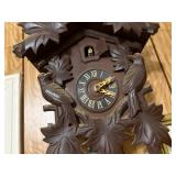 Vintage cuckoo clock and painting -- NBD