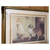 Vintage cuckoo clock and painting -- NBD