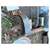SHOP FAN----UNTESTED/BENCH ARBOR ELEC. MOTOR...................BY