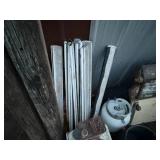 CAMP POTTY/RED/WHITE PORCHLINE POT/CAR RAMPS/PROPANE BOTTLE/DOLLY.......................BY