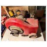 Vintage Busy Bee gasoline engine with flat belt pully (free) -- SSH