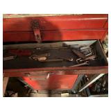 Vintage 3-drawer chest toolbox, storage cabinet with wheels -- SSH