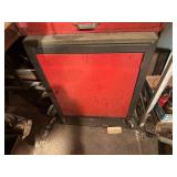 Vintage 3-drawer chest toolbox, storage cabinet with wheels -- SSH