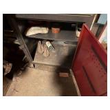 Vintage 3-drawer chest toolbox, storage cabinet with wheels -- SSH