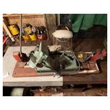 Nelson 100-B chain professional chain saw sharpener (mounted with accessories) -- SSH