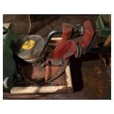 Nelson 100-B chain professional chain saw sharpener (mounted with accessories) -- SSH