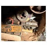 Pipe dies, taps and vinrage thermometer -- SSH