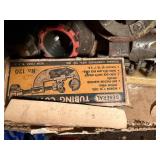 Pipe dies, taps and vinrage thermometer -- SSH