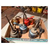 Vintage metal hand pump oilers -- SSH