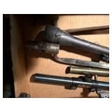 Antique Junertl scope with mounts, 2 bayonets, 2 scopes -- SSH