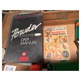 Reloading trays, RCBS powder measure, 32 Remington ammo, shell boxes -- SSH