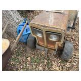 Sears 36" cut LT10 riding mower no deck -- BY