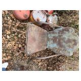 Antique metal lawn chair -- BY